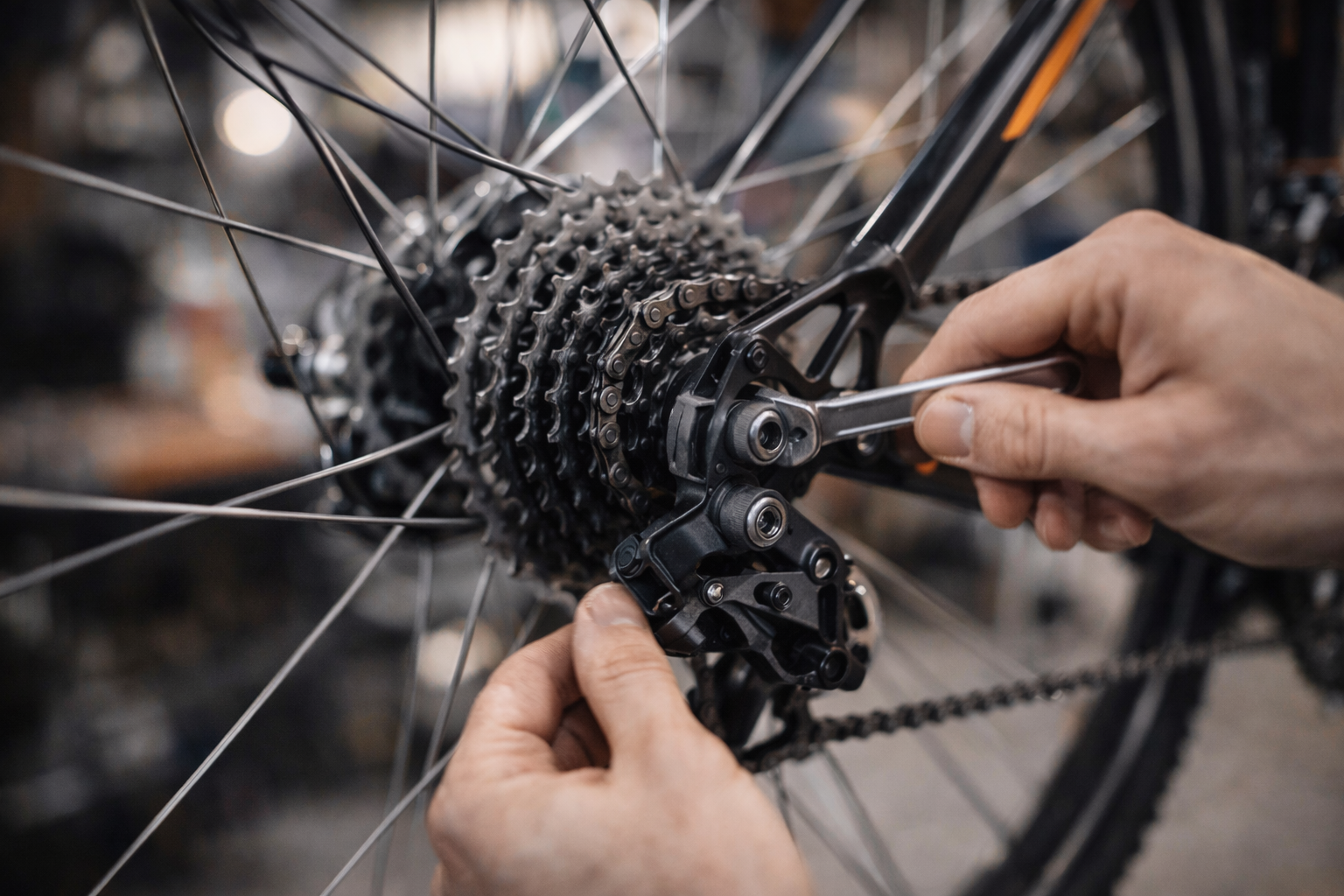 Gear tuning and derailleur adjustment